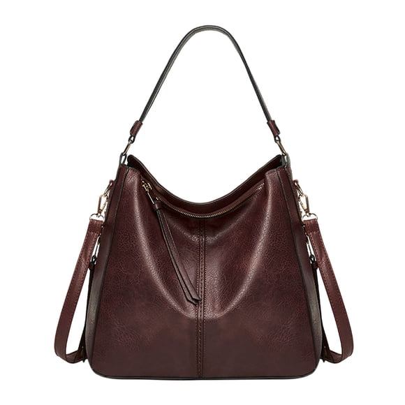 Faraee Hobo Crossbody Bags for Women Leather Large Size Purse and Handbags Shoulder Bag Bucket Purse