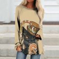 thumbnail image 1 of Costumes d'Halloween pour Femmes 2023 en Liquidation T-Shirt à Col Rond Oversize pour Femmes T T-Shirts à Imprimé d'Halloween T-Shirt à Manches Courtes Blouse Hauts, 1 of 5