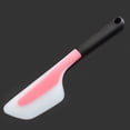 thumbnail image 2 of Translucent Red Large Size Stirring Silicone Scraper Baking Butter Spatula Cake Spatula Delicate Baking Tool, 2 of 4