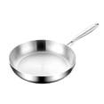 thumbnail image 1 of Bwiyojiz 8.8x8.8x2" 304 Stainless Steel Frying Pan Three-layer Flat-bottomed Non-stick Uncoated Less Oily Kitchen Gift Pot Home, Gifts for Family, 1 of 6