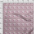 thumbnail image 2 of oneOone Polyester Lycra Fabric Stripe|Leaves & Floral Block Print Fabric BTY 56 Inch Wide, 2 of 4