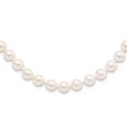 thumbnail image 1 of 14 Carats Or Jaune 8 9mm Rond Blanc Akoya Culture Perle Chaîne Collier Pendentif Breloque, 1 of 5