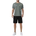 thumbnail image 1 of Cameland Summer Outfits For Men Set Men's Tracksuits 2 Piece Jogging Suits Casual Sports Sweatsuits Track Suits Set, 1 of 6