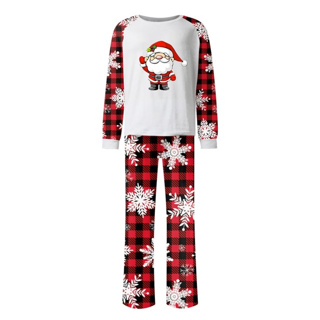 Pyjamas de Noël Assortis pour Hommes Ensembles de Pyjamas de Vacances pour la Famille