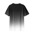 thumbnail image 5 of Timegard Plus Size Tops for Women Gradient Color Short Sleeve Round Neck Blouses Casual Comfy T Shirts, 5 of 5