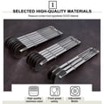 thumbnail image 4 of 3 Wheel Stainless Steel Pizza Wheel Cutter Adjustable Dough Divider for Pastry Pizza Pasta Cakes Cookies Kitchen Baking Tool, 4 of 7