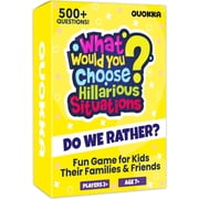 Quokka Card Game for Kids - What Would You Choose Hilarious Situations Card Game for Adults