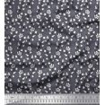 thumbnail image 1 of Soimoi Rayon Crepe Fabric Leaves & Floral Block Fabric Prints by Yard 46 Inch Wide, 1 of 4