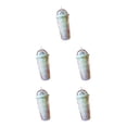 thumbnail image 2 of Maytalsory Straw Lid Cup Convenient Sipping Easy To Carry For Everyday Plastic Innovative Rainbow Water Bottle Drinking Cup light green 550ml 5Set, 2 of 6