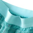thumbnail image 4 of Birdeem Womens Solid Color Ruffled Mesh Skirt High Waist Prom Poached Skirt Half-Length Skirt, 4 of 7