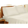 thumbnail image 2 of Ensemble de Draps en Microfibre, Infroissable, Format Grand Lit, Ivory, 2 of 5
