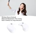 thumbnail image 4 of Sleep Headphones with Digital Display Charging Case for Side Sleepers, Bluetooths Earbuds Built in Battery, Wirelessly Earphones for Sleep Work Workout, 4 of 7