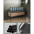 thumbnail image 3 of NETEL Under Sink Organizers and Storage 2 Tier Expandable Under Cabinet Organizer Shelf with 8 Removable Panels Expandable Shelf for Cupboard Kitchen Bathroom Shoe Storage Rack, 3 of 5