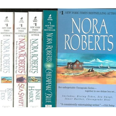 Sea Swipe/Reasing Tides/Inner Harbor/Chesapeake Blue, Nora Roberts Broché