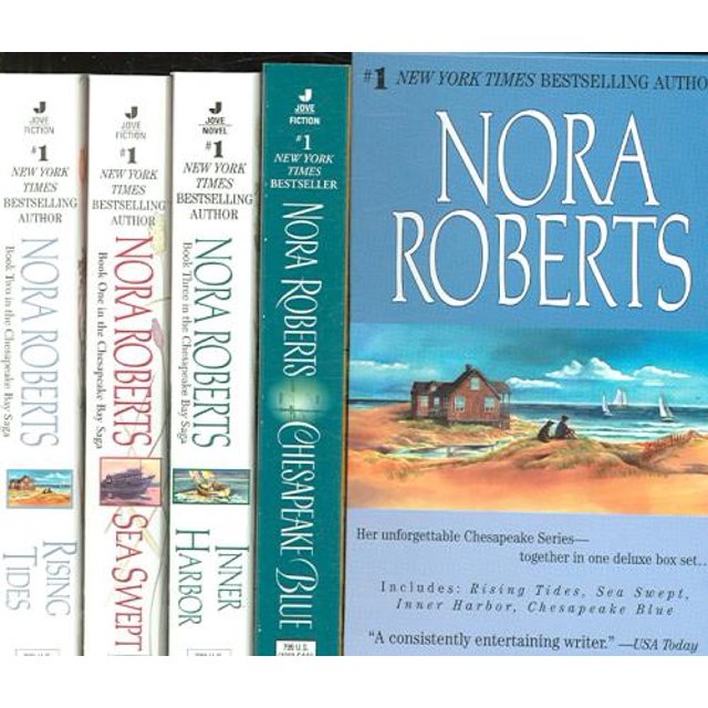 Sea Swipe/Reasing Tides/Inner Harbor/Chesapeake Blue, Nora Roberts Broché
