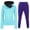 Purple, variant on IROINNID Tracksuit For Women 2 Pieces Set Deals Fall Winter Outfits Sports Tracksuits Long Sleeve Pullover Hoodies Pants Suit Sport Outfits Set,Blue