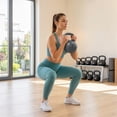 thumbnail image 2 of Soozier Kettlebell, 31 lbs Kettle Bell with Non-Slip Handle, 2 of 10