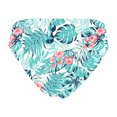 thumbnail image 2 of Kids Girls' Slim Swimming Bottom with Lining UPF50+ Sun Protection Rash Guard Swim Brief Palm Leaves 14, 2 of 5