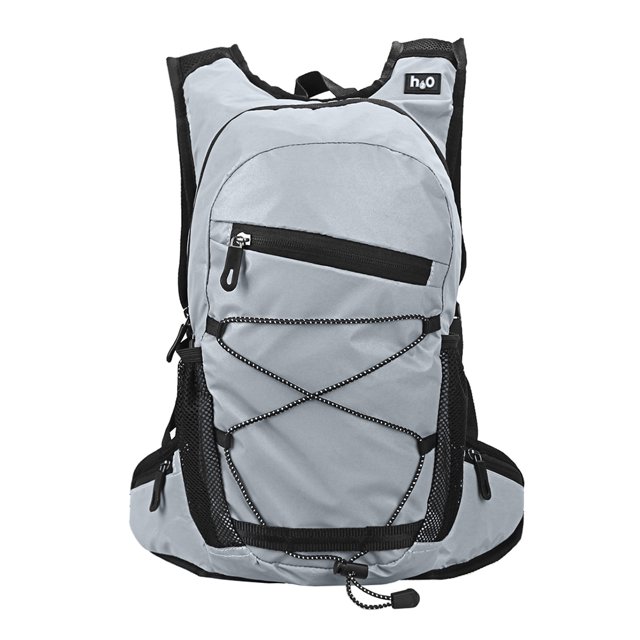 Bike Pannier 8L High Visibility Reflective Cycling Hydration Outdoor Sports Running Hiking Travel Daypack Shoulder Bag