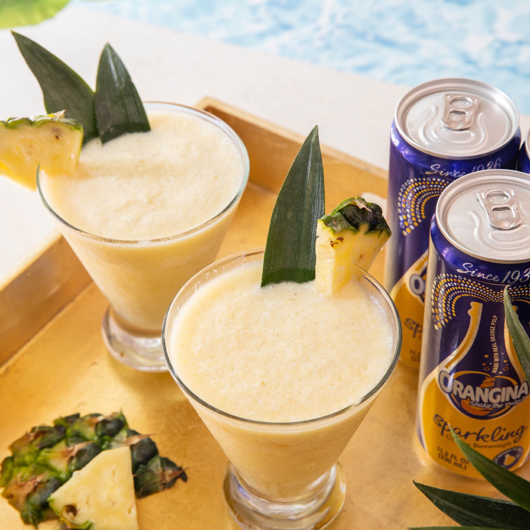 Orangina Originale Boisson pétillante aux agrumes 330ml / 6pk mince peut