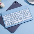 thumbnail image 2 of Clavier de Machine à Écrire Sans Fil Portable Bluetooth Couleur Clavier d'Ordinateur, Mini Machine à Écrire Rétro Sans Fil Compacte au Design Flexible Clavier, Design Compact Ultra-Mince, 2 of 3