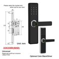 thumbnail image 2 of Free Drill Design Fingerprint Door Lock Smart Life APP Control 150Pcs Users Capacity ,Easy to Use, 2 of 6