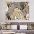 thumbnail image 3 of Designart Painted Gold Stone Canvas Wall Art, 3 of 3