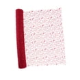thumbnail image 2 of simhoa Jacquard Net Mesh Creative Floral Wrapper for Florist Supplies Wedding Gifts Red, 2 of 8