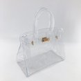thumbnail image 1 of Fashion Clear Pvc Purse Bags For Womens See Through Plastic Bag For Working Waterprof Transparent Handbags, 1 of 3