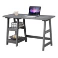 thumbnail image 1 of Convenience Concepts Designs2Go Bureau Tréteau, Fini Bois Gris, 1 of 5
