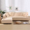thumbnail image 4 of Moonsaad Stretch Couch Slipcovers, Sectional L-Shape Corner Sofa Covers, 1/2/3Seats Sofa Protector Covers, 4 of 12