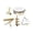 5 pcs, variante sur Ensemble Éducatif de Musique en Bois Compétences en Résolution de Problèmes Apprentissage Précoce Percussion 5 Pcs