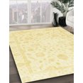 thumbnail image 2 of Ahgly Company Indoor Rectangle Abstract Mustard Yellow Oriental Area Rugs, 2' x 3', 2 of 6