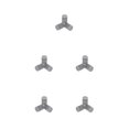 thumbnail image 3 of Langgg Cord Winder Management Holder Cable Organizer Juicer Machine Wire Wrapper Organization Accessory Restaurant Hotel 1 Pc Gray 5Set, 3 of 6