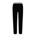 thumbnail image 4 of RKSTN Mens Pants Fashion Drawstring Elastic Waist Solid Color Casual Sweat Length Pants Soft Comfortable Workout Pants, 4 of 4