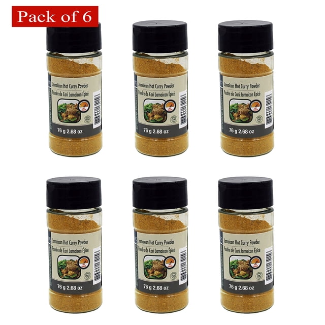 Encore Poudre de Cari Jamaïcaine Piquante 76 g (Lot de 6)