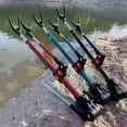 thumbnail image 2 of Fishing Rod Bracket Stainless Steel Hand Rod Bracket Ground Bracket Fishing Platform Plug, 2 of 8