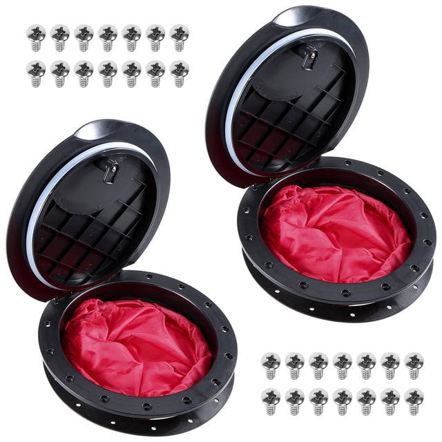 Case Pack 9 Inch Deck Hatch Kit with Storage Bag for Boat Inflatable Boat Kayak Dinghy Fishing Rigging