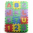 thumbnail image 1 of Bingirl 36 Pieces Child Cartoon Letters Numbers Foam Play Puzzle Mat Floor Carpet Rug for Kids Home Decoration, 1 of 7