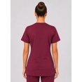 thumbnail image 3 of FLEX SCRUBS™ Ladies Round Neck Scrub Top, 3 of 4