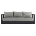thumbnail image 4 of Modway Tahoe Outdoor Patio Powder-Coated Aluminum Sofa in Gray Gray, 4 of 8
