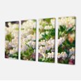 thumbnail image 2 of Beautiful Blooming White Flowers - Floral Canvas Art Print, 2 of 3