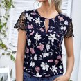 thumbnail image 4 of Birdeem Womens Summer Printed Short-Sleeved Round-Neck Shirt Casual Loose Leopard Print, 4 of 6