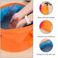thumbnail image 2 of Weiweiguan 1pc Portable Collapsible Travel Bath Basin Multifunctional Water Basin (Orange), 2 of 6