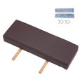 thumbnail image 1 of Milaget Rallonge de Longueur de Table de Massage Housse en PU Fixation Pratique Rallonge Coussin Café, 1 of 9