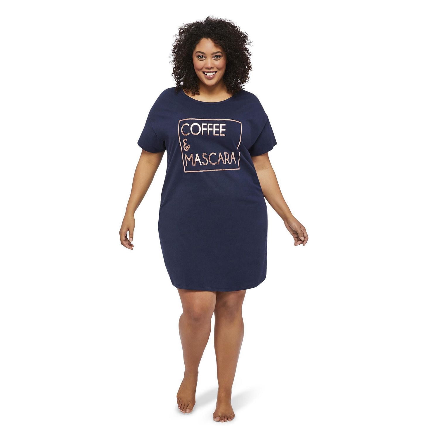 George Plus Women's Graphic Printed Nightshirt