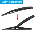 thumbnail image 2 of Unique Bargains Rear Windshield Wiper Blade Arm Set 305mm for Mercedes Benz GLE AMG W166 SUV 2015-2019, 2 of 3