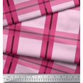 thumbnail image 2 of Soimoi Cotton Voile Fabric Check Check Printed Fabric 1 Yard 42 Inch Wide, 2 of 5