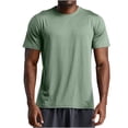 thumbnail image 1 of QIPOPIQ T-Shirt à Manches Courtes pour Homme à Col Ras du Cou Liquidation, 1 of 8
