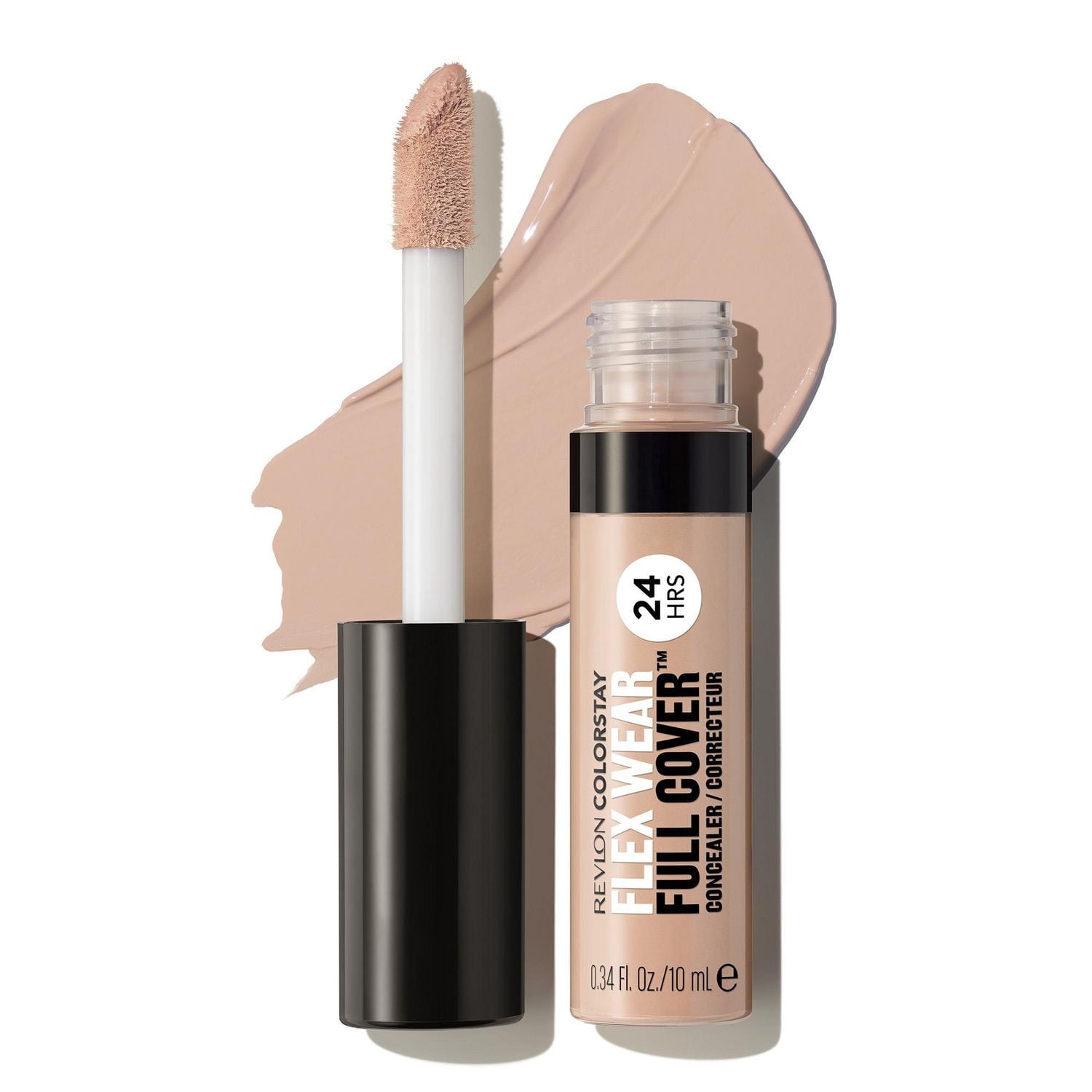 Correcteur Revlon ColorStay Flex Wear Full Cover™, Tenue souple de 24H, Formule antisillon
